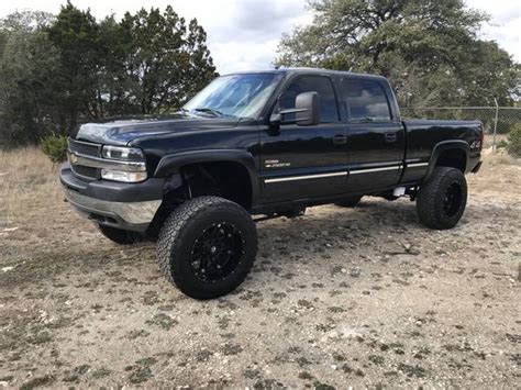 2001 Chevy Silverado 2500hd Duramax diesel 4x4 LIFTED Leather - $11500 (Liberty Hill) | Cars ...