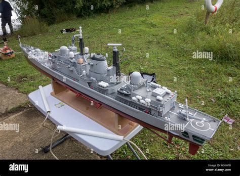 Radio controlled model of HMS Manchester Type 42 destroyer D95 ...