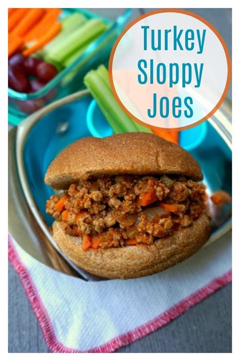 Healthy Turkey Sloppy Joes - Super Healthy Kids