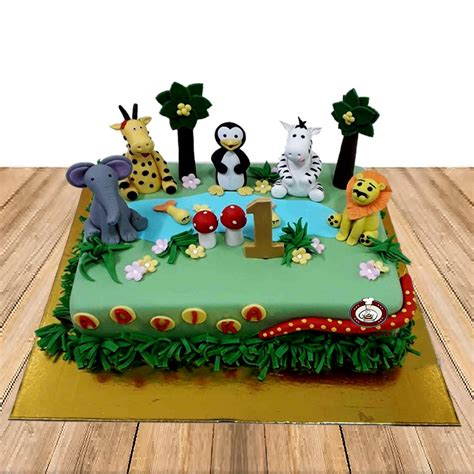 Jungle Theme Cake A In Gurgaon