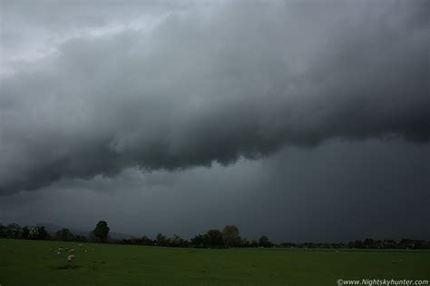 Severe Multicell Thunderstorms, Glenshane - May 9th 2011