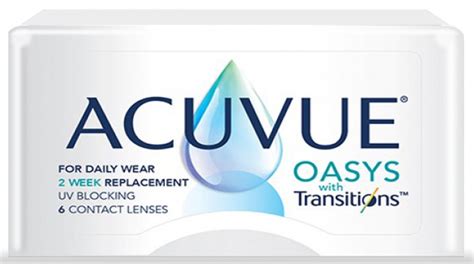 Acuvue Oasys with Transitions | Interlenses.com