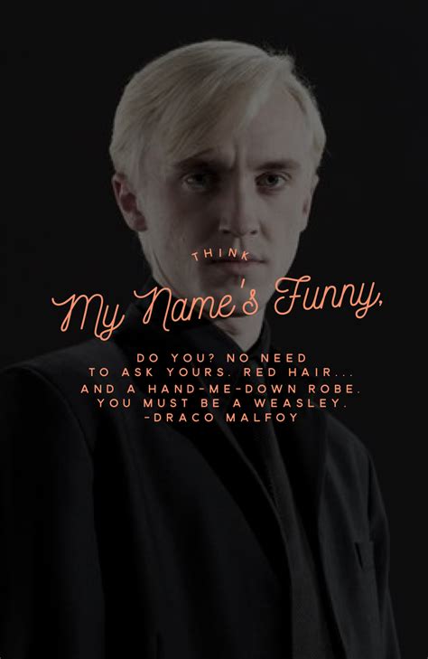 harry potter character quote • draco malfoy Harry Potter Quotes Funny, Harry Potter Tattoos ...