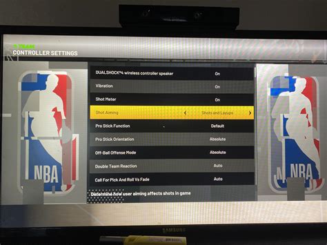 NBA 2K21 Controller Settings Issues - Why do I have to adjust these 95% of the times I play? : r ...