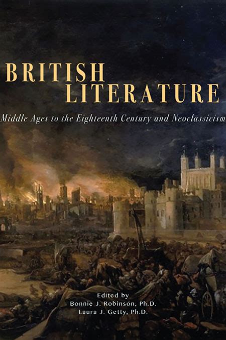 British Literature I Anthology: From the Middle Ages to Neoclassicism and the Eighteenth Century ...