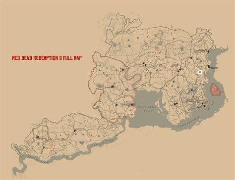 Full red dead redemption 2 interactive map - plmpizza