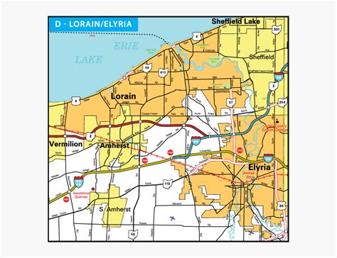 Lorain County Ohio Map - Zone Map