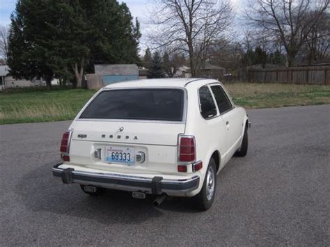 Sell used 1974 Honda Civic Hatchback - Non Restored - STOCK in Spokane, Washington, United ...