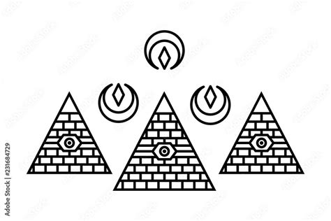 Egyptian Pyramid Symbols