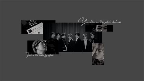 Bts Black Pc Wallpaper