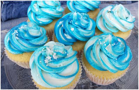 Blue Frosting Cupcake