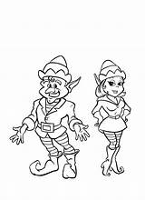 Duendes Duende Elfos Sheets Bien Pintar Elves Tulamama Rimas Historias  sketch template