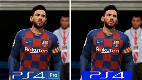 FIFA 20 - PS4 Pro VS PS4 - Gameplay Comparison - YouTube