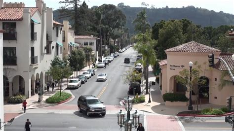 Beautiful Downtown Santa Barbara, California in HD - YouTube