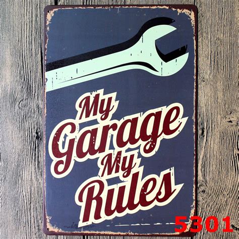 20*30cm Vintage Metal Tin Signs 39styles Wall Decor AUTOS Cars Iron ...