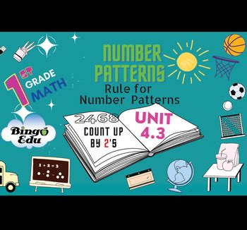 Unit 4.3 - NUMBERS & COUNTING - Number Patterns - Rule for Patterns - GRADE 1