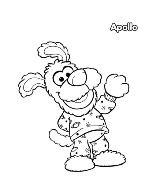 Jim Henson's Pajanimals coloring pages