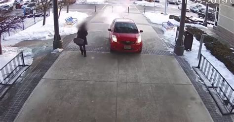 Video released of woman slamming car through front doors of Courtice Community Complex