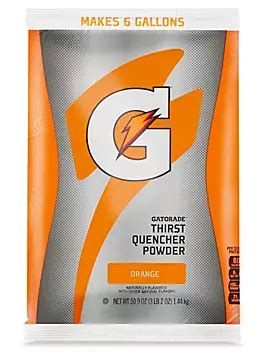 Gatorade® Powder - 6 Gallon, Orange S-12936O - Uline