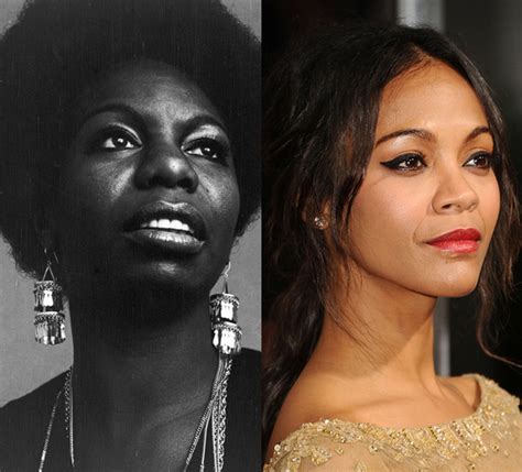 Zoe Saldana Responds Again to Criticism About Playing Nina Simone in ...