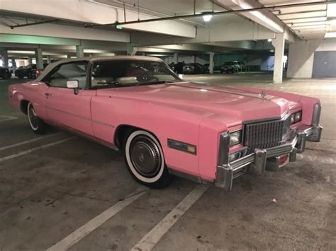 1976 Pink Cadillac Eldorado Convertible for sale - Cadillac Eldorado ...