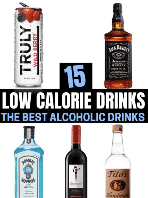 Low Calorie Drinks Alcoholic - The Diet Chef