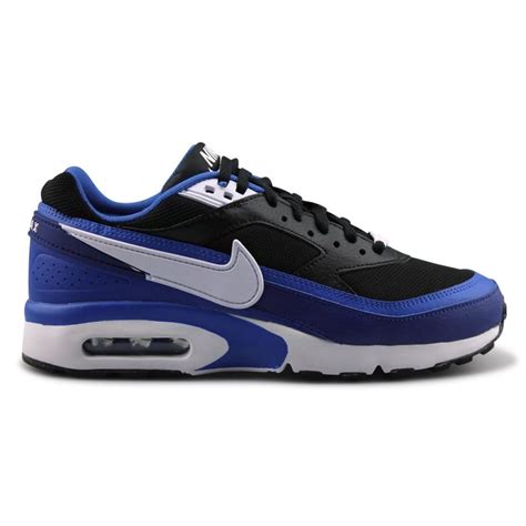 Nike Nike Air Max BW (GS) Black / White-GM Royal (N75) 820344-002 Older Boys Trainers - Nike ...