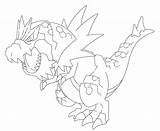 Tyrantrum Coloring Pages sketch template