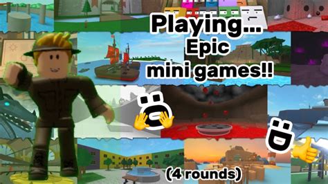 Playing roblox: epic mini games - YouTube