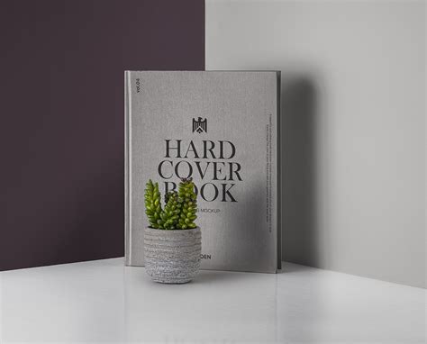 PSD Hardcover Book/Catalog Mockup | Mockup World HQ
