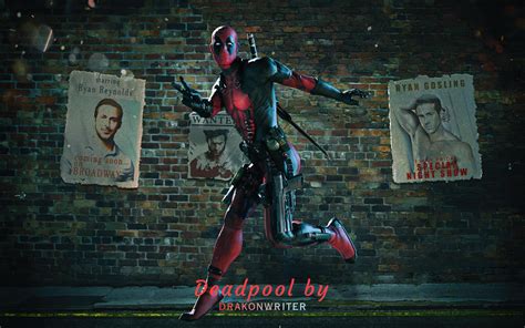 Love the sense of humor of this Deadpool fan art with Gosling and ...