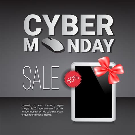 Premium Vector | Cyber monday sale template banner discounts on modern ...