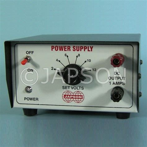 Power Supply, DC, Battery Eliminator, 0-12 Volts