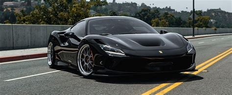 Black Ferrari F8 Tributo Joins the Modded Community, Stays for the ...