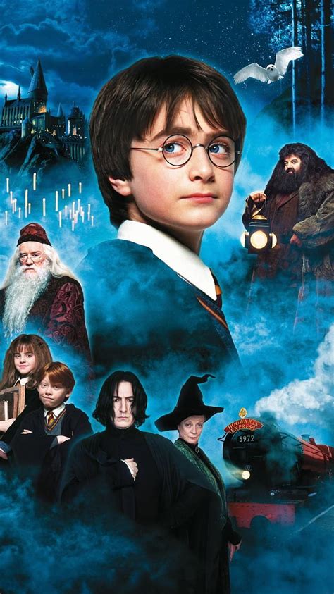 ハリー・ポッターと賢者の石 (2001) 電話 . 映画マニア。 Harry Potter poster, Harry potter , Harry potter 電話 HD電話の壁紙 ...