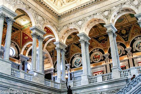 The Interior of the Library of Congress Photograph by William E Rogers - Fine Art America