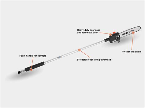 Power Pruner Pole Saw Attachment | ECHO