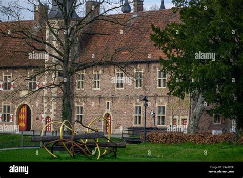 Old castle in westphalia Stock Photo - Alamy