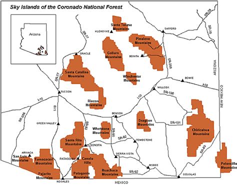 Sky Islands of the Coronado National Forest