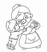 Printable Kissing Hand Coloring Page Sketch sketch template