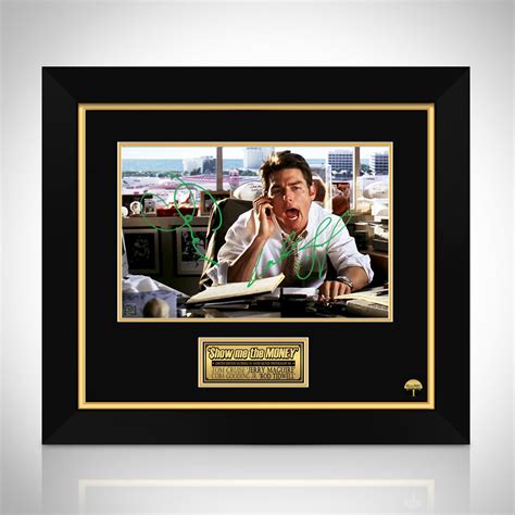 Jerry Maguire Show me the Money Photo Limited Signature Edition Custom Frame | RARE-T