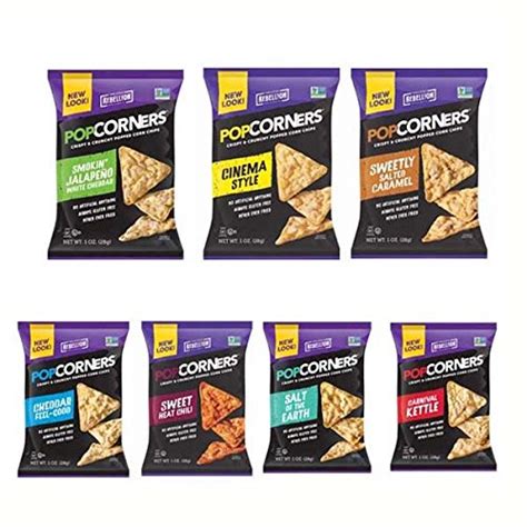 Amazon.com: Popcorners Natural Popped Corn Chips 5-Ounce Package, Mix ...