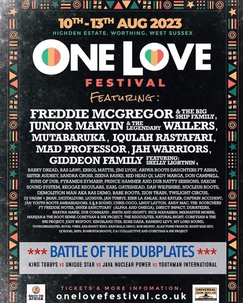 CANCELLED: One Love Festival 2023 - reggaeville.com