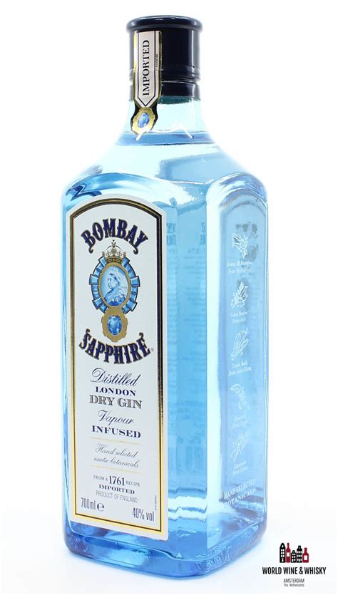 Bombay Sapphire - London Dry Gin 40% 700ml (70cl) - World Wine & Whisky