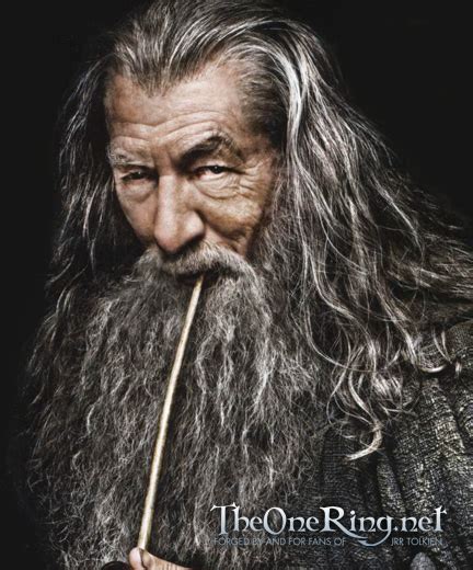 Ian McKellen as Gandalf the Grey in The Hobbit Movies | J.R.R. Tolkien ...