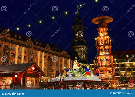 Dresden christmas market stock image. Image of fairy - 42623157