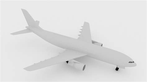 AIRPLANE FREE 3D MODEL | FREE POLYGON