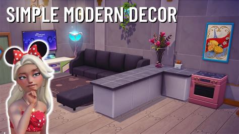 Simple Room Decorating (Speed Build) | Disney Dreamlight Valley - YouTube