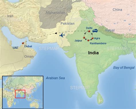 StepMap - Best Of India And Dubai