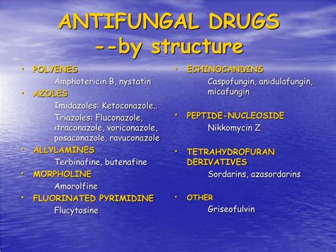 PPT - ANTIFUNGAL DRUGS Modes of Action Mechanisms of Resistance PowerPoint Presentation - ID:584111